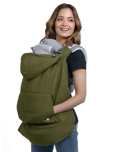 Wombat All weather Cover - Forest Green/Beige#