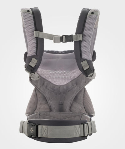 Ergobaby 360 bæresele Cool Air Mesh i grå (Carbon Grey)#