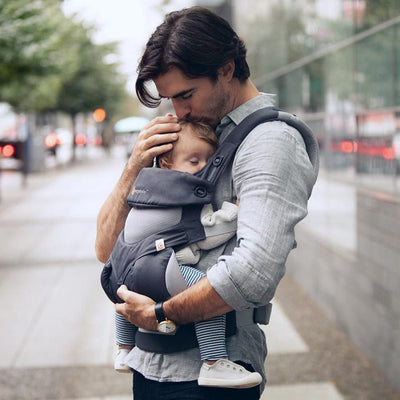 Ergobaby 360 bæresele Cool Air Mesh i grå (Carbon Grey)#