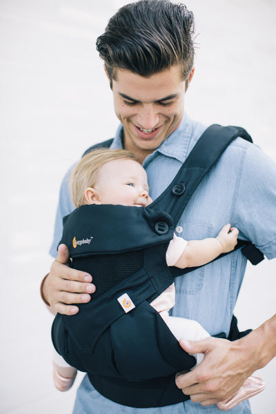 Ergobaby 360 bæresele Cool Air Mesh i sort (Onyx Black)#