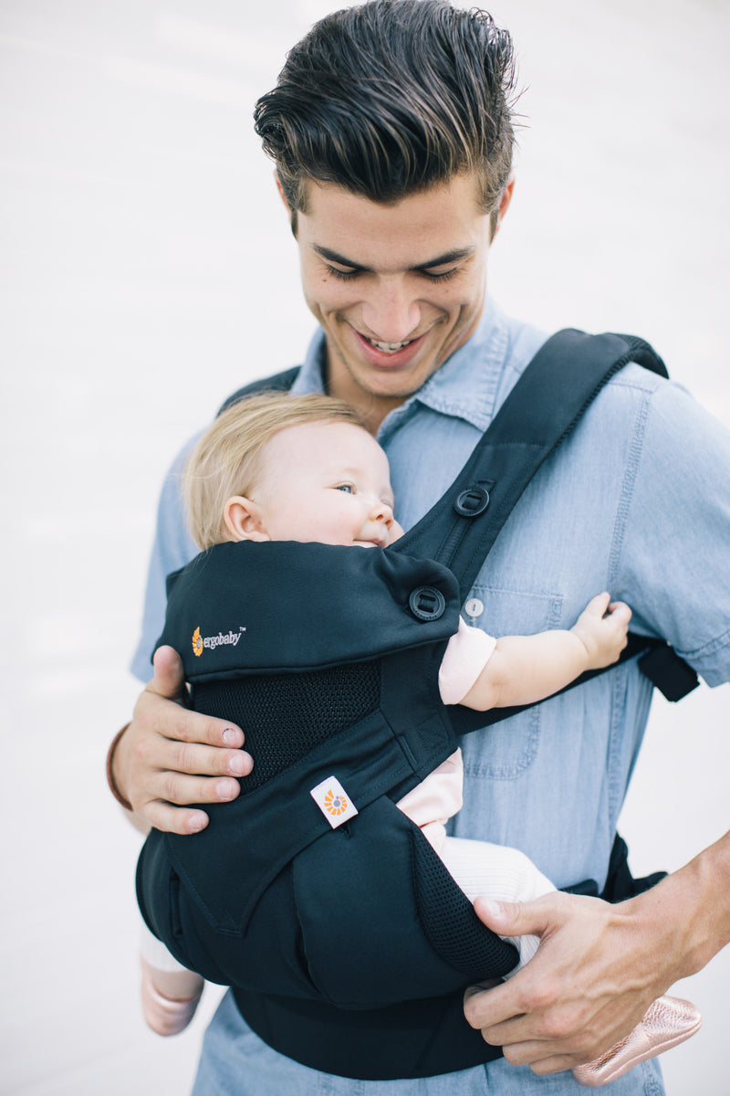 Ergobaby 360 bæresele Cool Air Mesh i sort (Onyx Black)