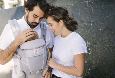 Ergobaby Adapt bæresele Cool Air Mesh i grå (Pearl Grey)#