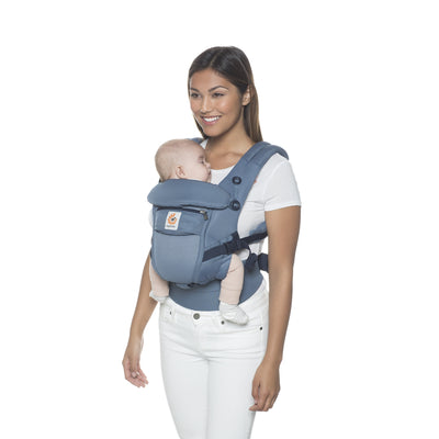 Ergobaby Adapt bæresele Cool Air Mesh i lyseblå (Oxford Blue)#