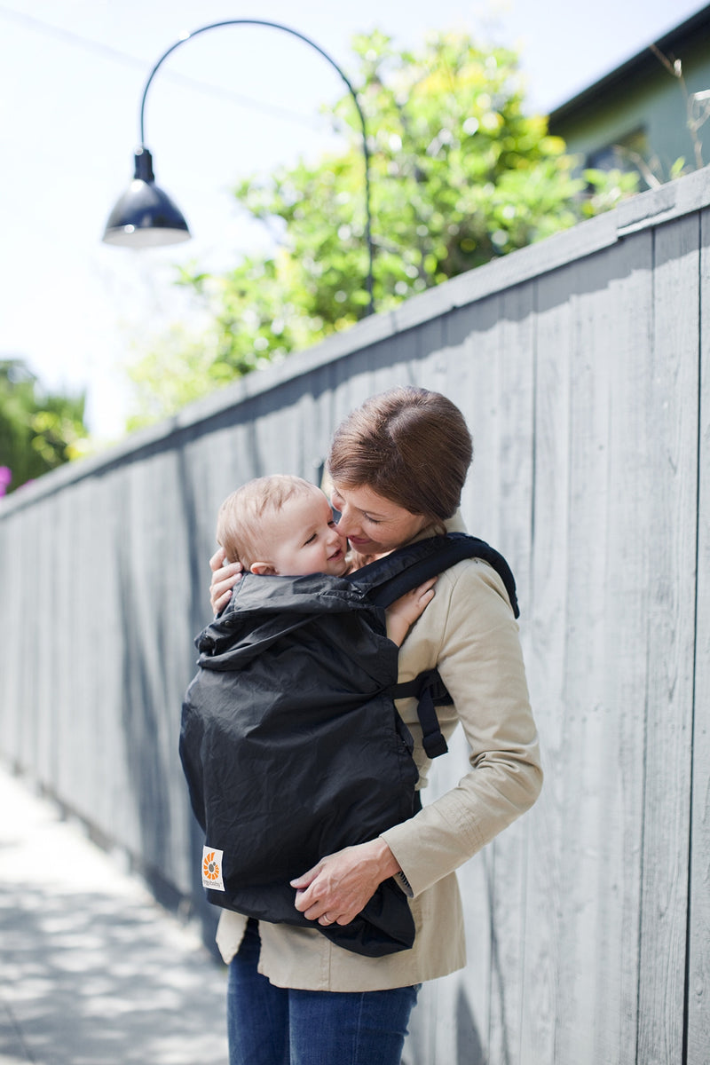 Ergobaby regnslag i sort