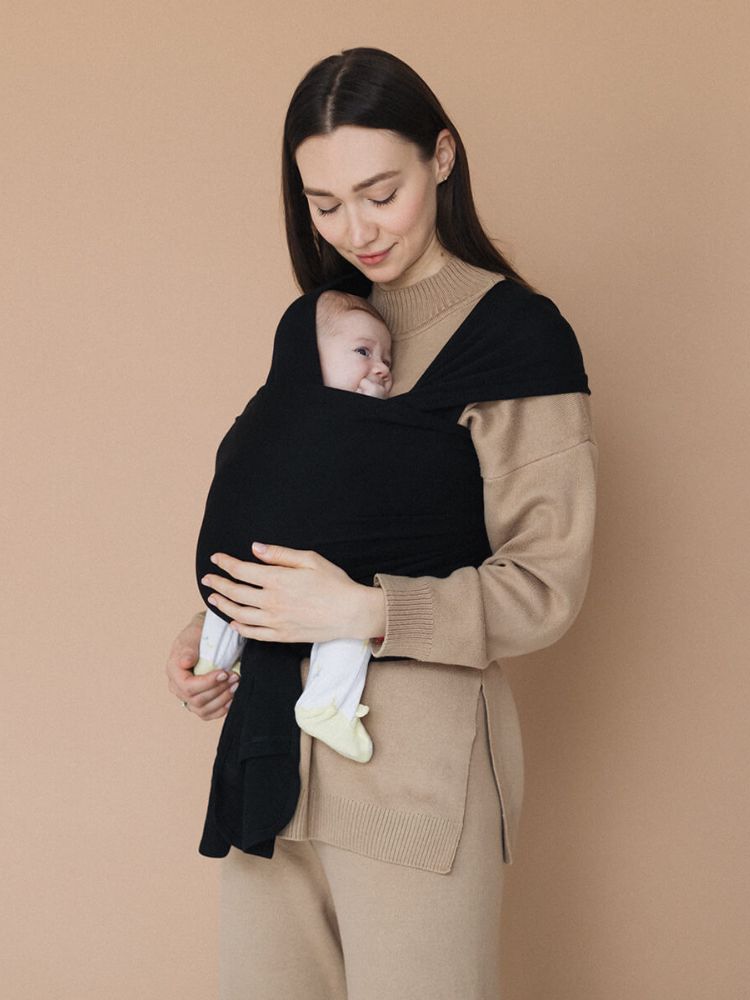 Love and Carry Baby Wrap - Noir