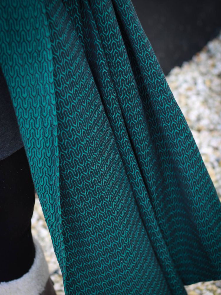 Yaro Ringslynge - Turtle Emerald Black