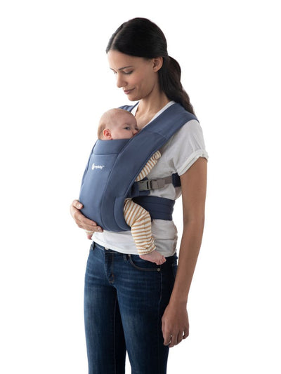 Ergobaby Embrace bæresele - Soft Navy#