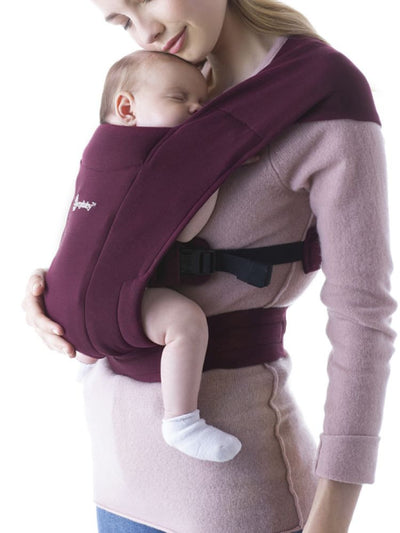 Ergobaby Embrace bæresele - Burgundy#