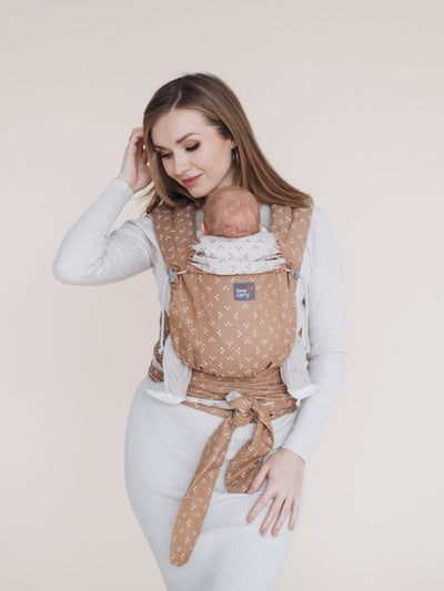 Love & Carry Half Buckle LoveTie - Organic Cinnamon#