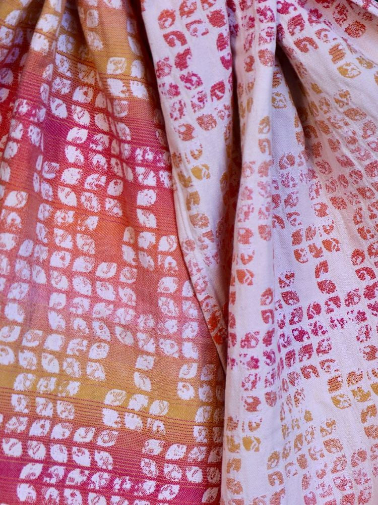 Yaro Fastvikle - Petals Ultra Caramel Rainbow Linen (hør)