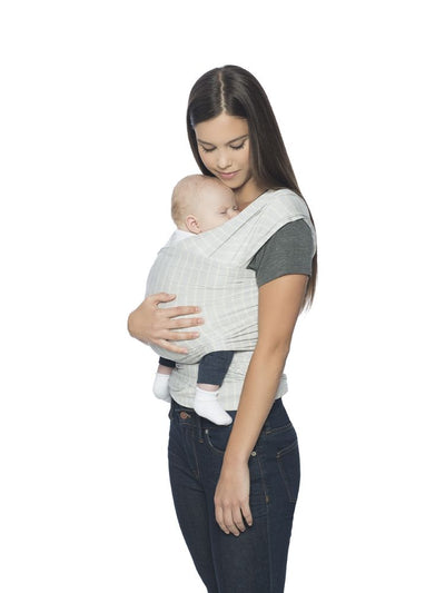 Ergobaby Aura Strækvikle - Grey Stripes#