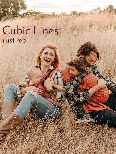 Fidella Fastvikle - Cubic Lines Rustred#