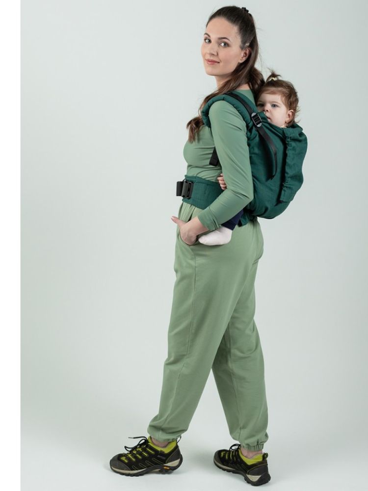Isara Preschooler bæresele - Evergreen Linen