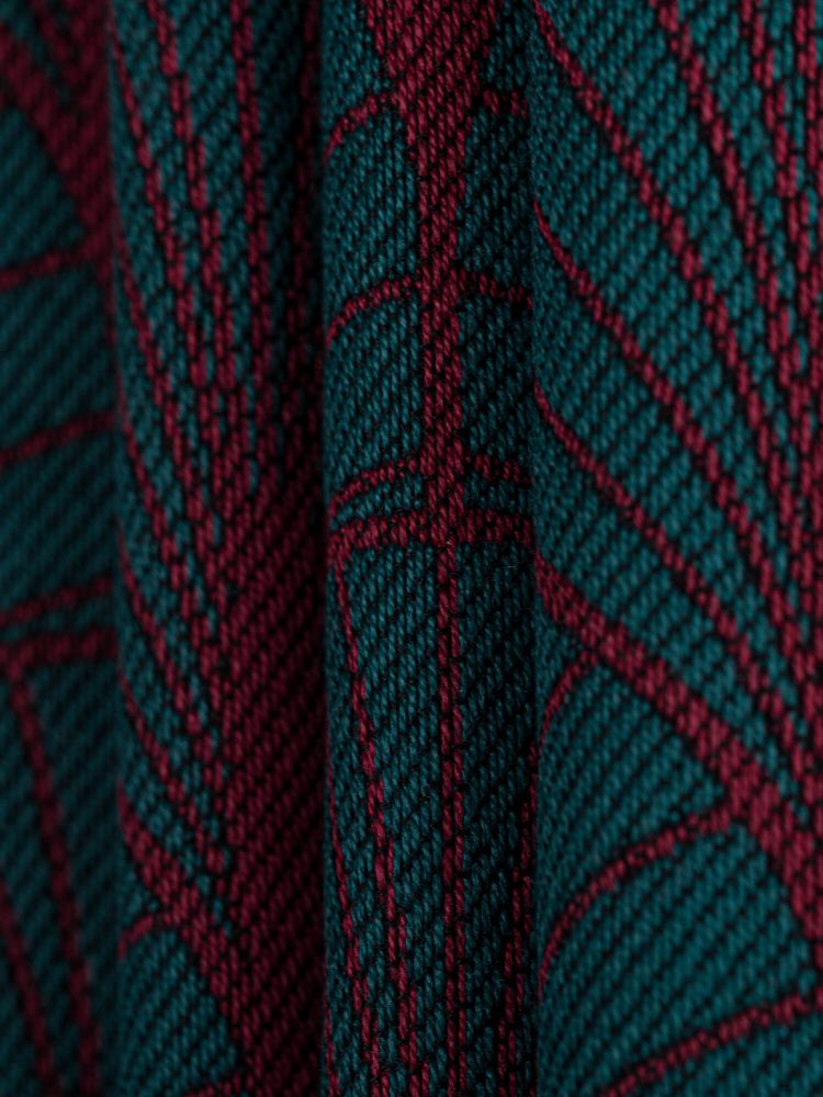 Lenny Lamb Hybrid Half Buckle - Deco Maroon Moss