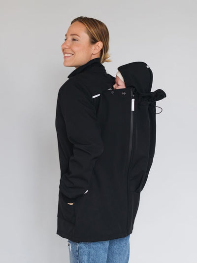 Love & Carry Softshell Bærejakke - Sort#