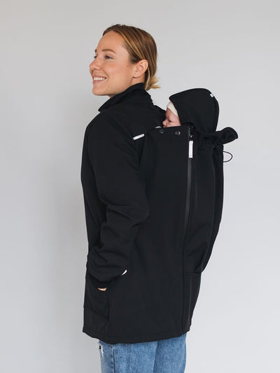 Love & Carry Softshell Bærejakke - Sort#