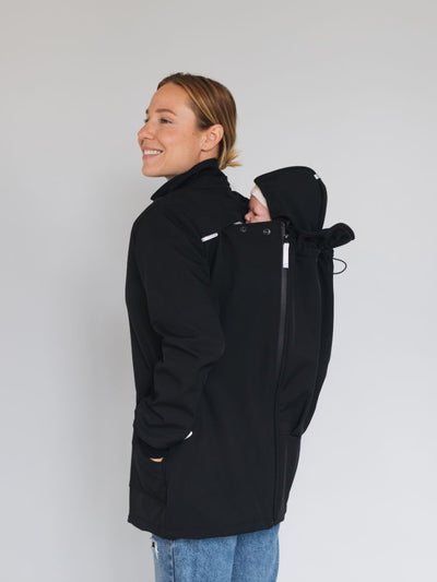 Love & Carry Softshell Bærejakke - Sort#