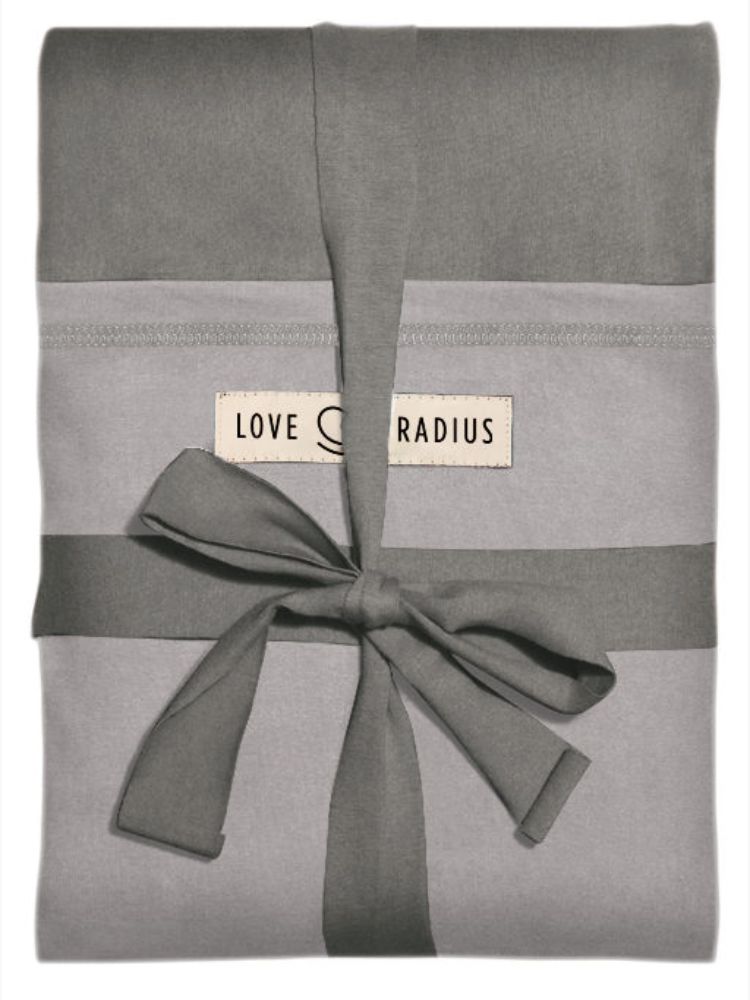 Love Radius Original strækvikle - Elefant/lysegrå