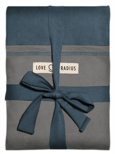 Love Radius Original strækvikle - Petroleum/grå#