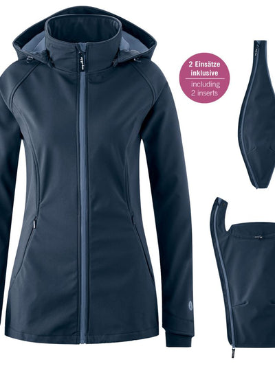 Mamalila Softshell Bærejakke - Navy#