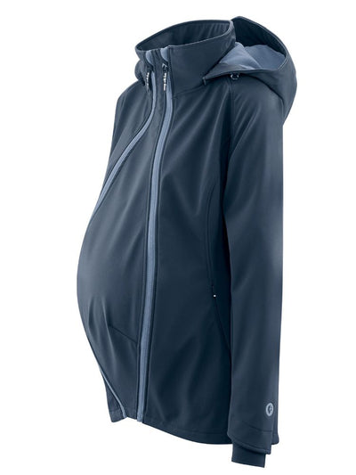 Mamalila Softshell Bærejakke - Navy#