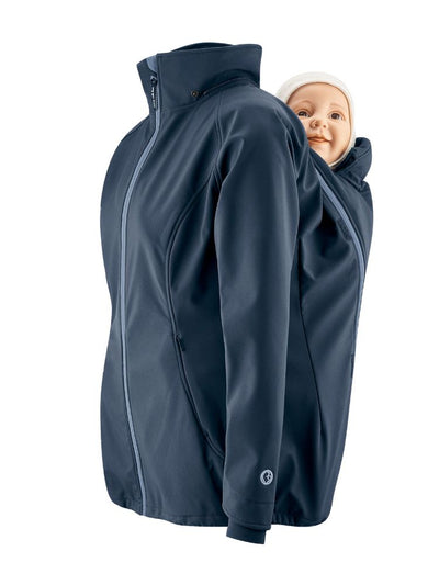 Mamalila Softshell Bærejakke - Navy#