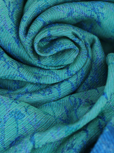 Yaro Ringslynge - Terra Duo Blue Grass Linen Tencel#